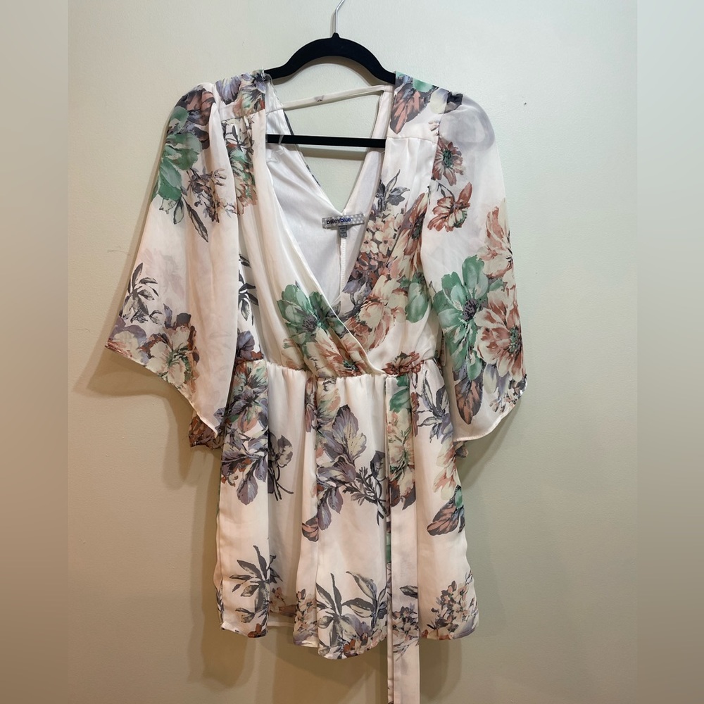 NWT charlotte russe floral romper